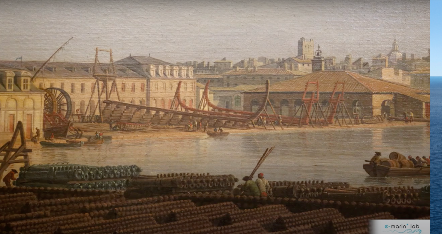 Les ports de France au XVIIIème siècle (Histoire et archéologie